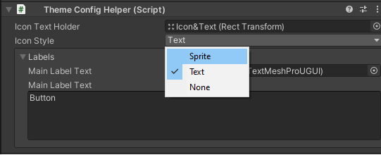 Changing the Icon Style