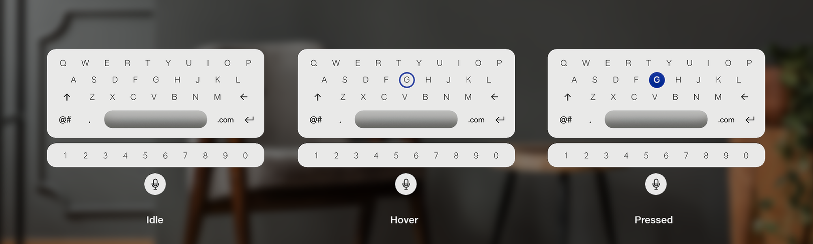 Keyboard States