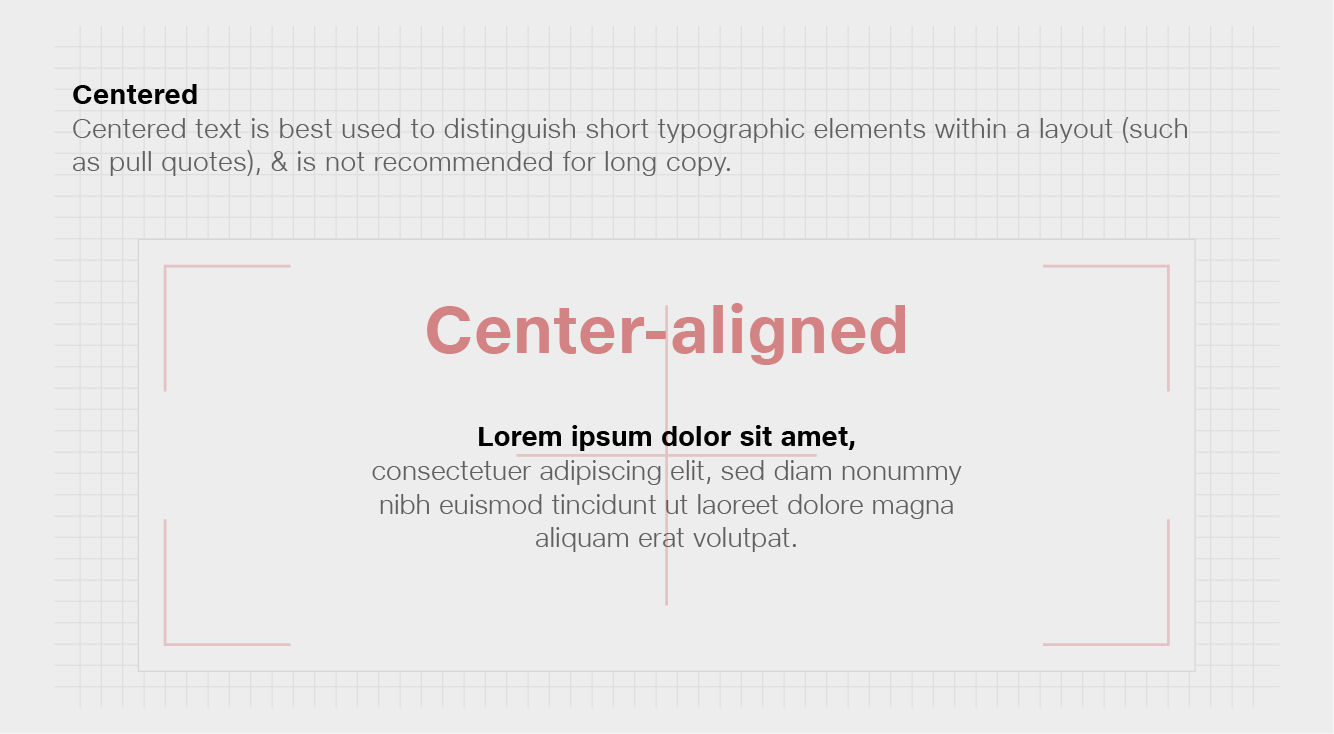 Typography Center Alignment