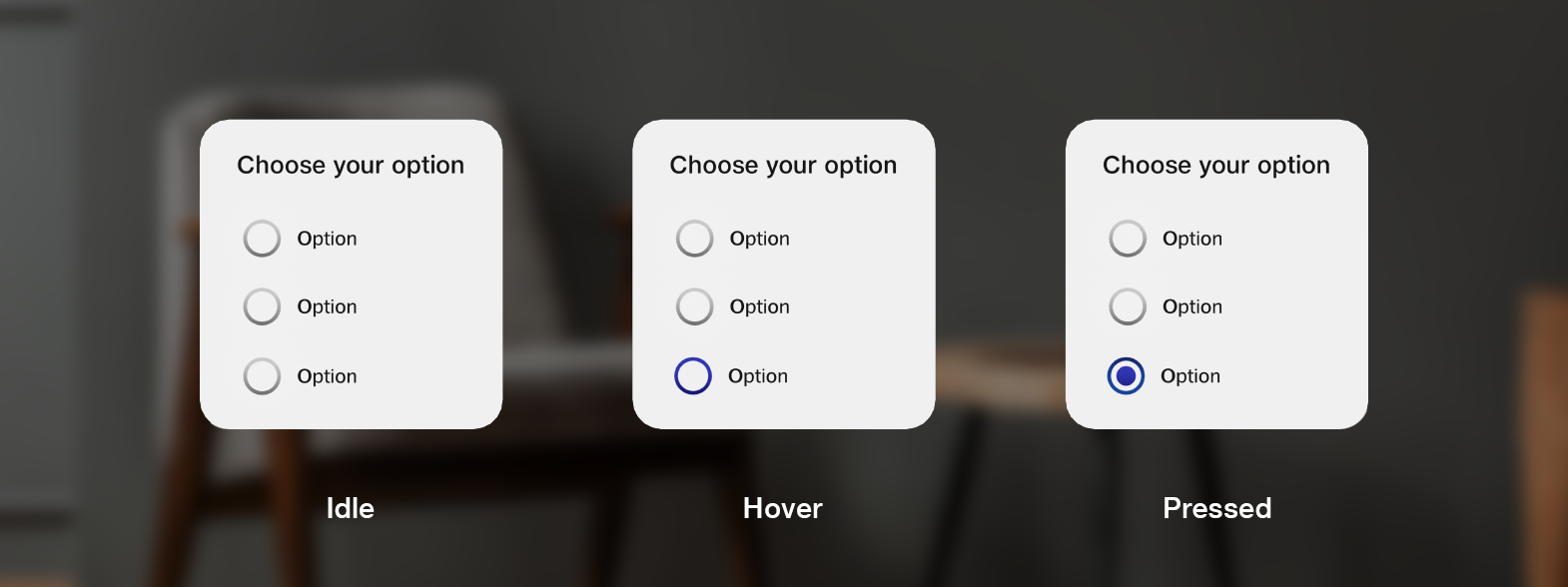Radio Button States