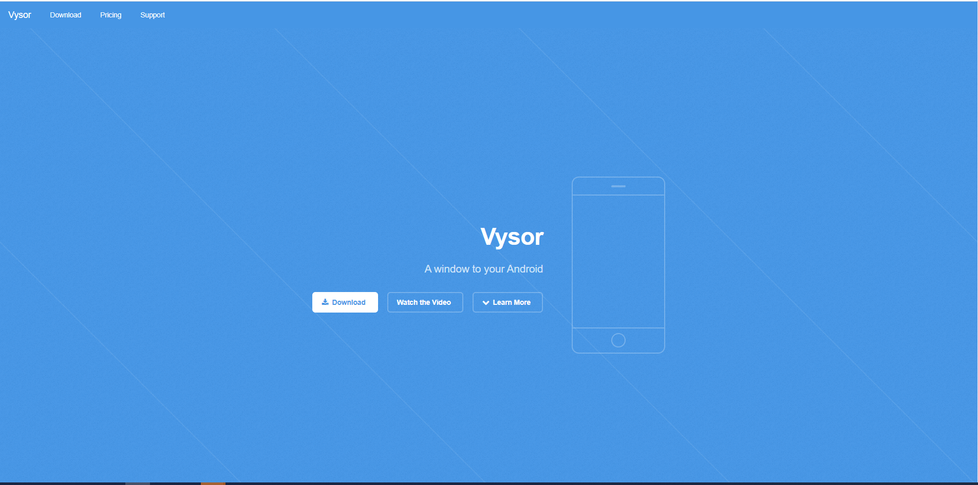 Vysor Homepage